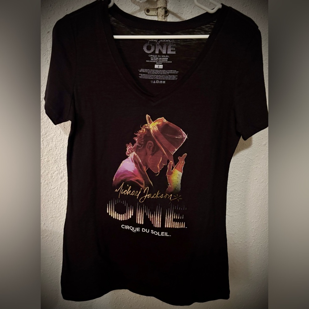 Black Michael Jackson t-shirt